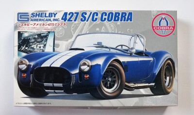 フジミ1/24 シェルビーアメリカン427S/コブラ 1965 ラグナセカ FUJIMI 1/24 Shelby American Cobra 427 S/C w/ Engine parts RS-5