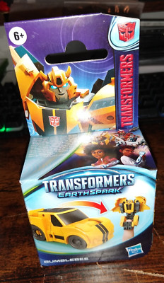 TRANSFORMERS Earthspark (2024) BUMBLEBEE Tacticon BRAND NEW. Wear on Box? 6cm