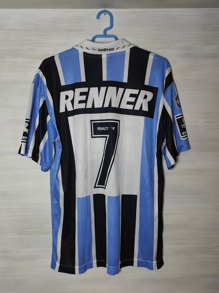 7 GREMIO 1997 HOME SHIRT PENALTY RARE SOCCER MENS ADULT SIZE 7 GREMIO 1997 HOME SHIRT PENALTY RARE SOCCER MENS ADULT SIZE