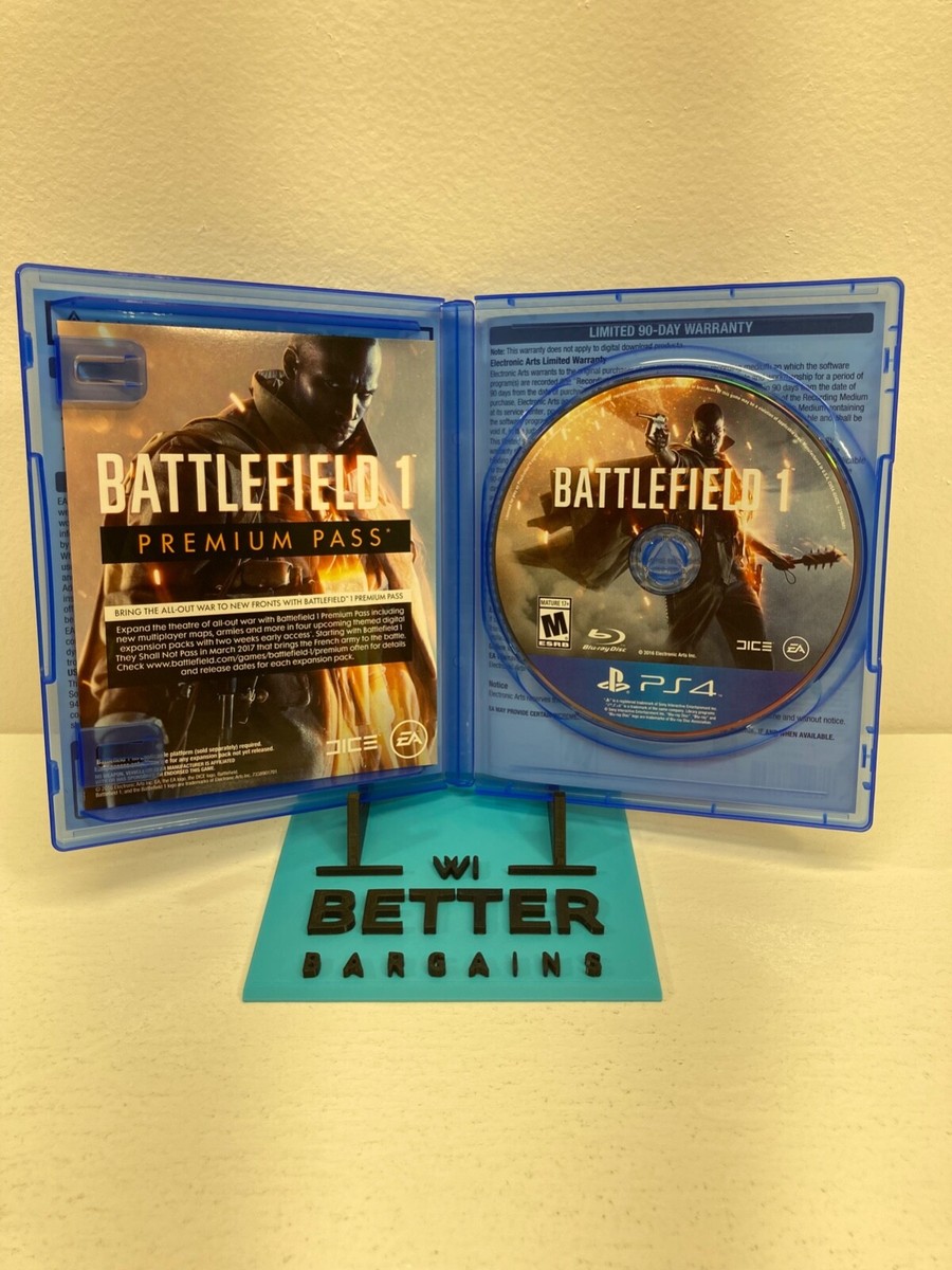Battlefield 1 (PS4, 2016) CIB Complete *GREAT PRE-OWNED CONDITION