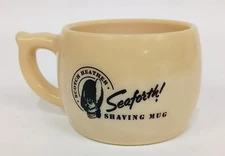 RARE VINTAGE *SCOTCH HEATHER* SEAFORTH SHAVING MUG PRINCE MATCHABELLI NEW YORK