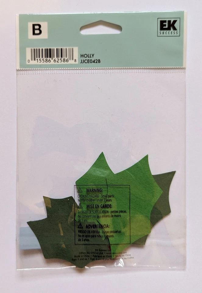 Adornos para álbumes de recortes Jolee's Christmas Holly Foto 2 de 2