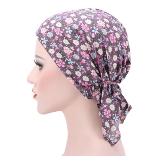 *Frauen-Krebs-Hut Chemo-Mütze Haarausfall Muslimisches Kopftuch Turban ≌ - Bild 10 von 37