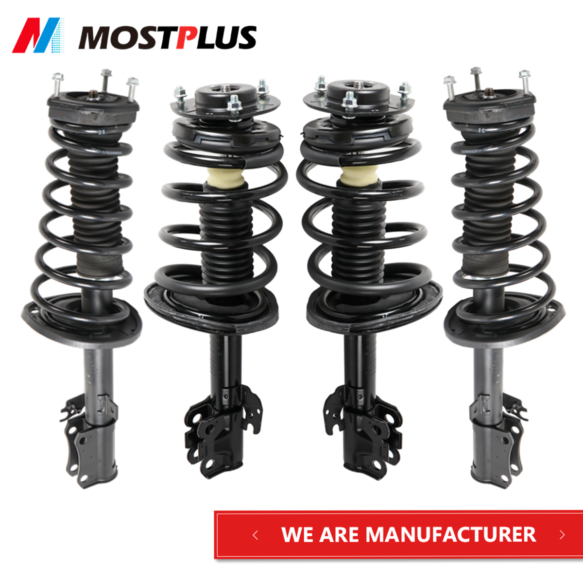 その他 Top 10 of Everything 2002 Set(4) Front+Rear Complete Shock Struts Assembly For 2007