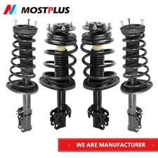 Set(4) Front+Rear Complete Shock Struts Assembly For 2007-2011 Toyota Camry