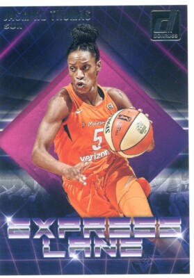 2019 Panini Donruss WNBA JASMINE THOMAS #20 EXPRESS LANE INSERT SUN