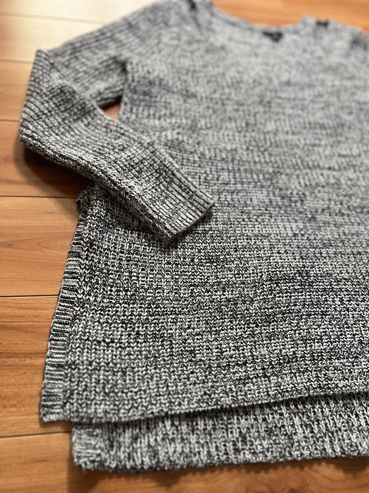 Torrid Marled Split Neck Tunic Sweater - image 7