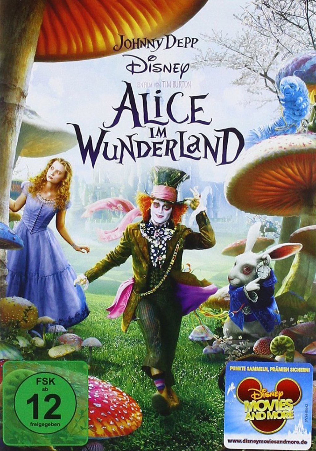 Alice im Wunderland | Tim Burton | Deutsch | DVD | 1x DVD-9 | 2010 - Bild 4