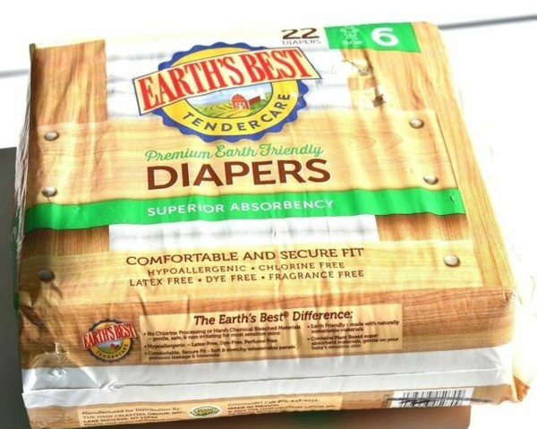 earth's best diapers size 6