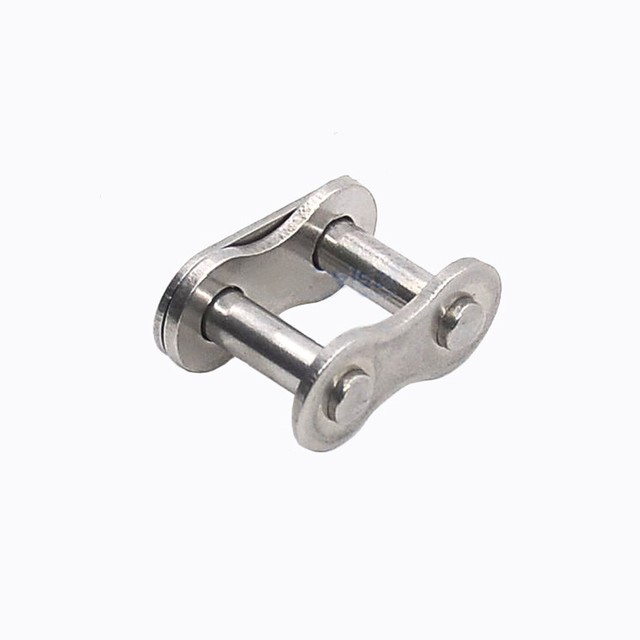 50 Stainless Steel 10A1 Roller Chain Connecting Link Full Buckle