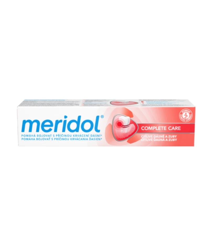 2x MERIDOL COMPLETE CARE Sensitive gums & teeth toothpaste (1450 ppm F), 75 ml - Image 4 of 4