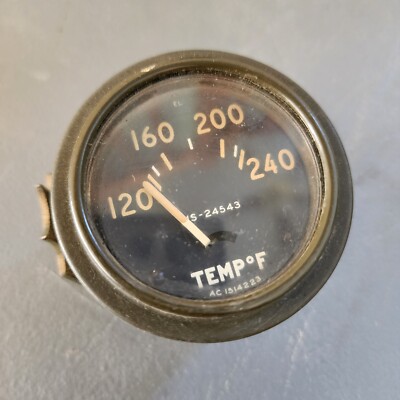 HUMVEE Water Temp Temperature Gauge 2
