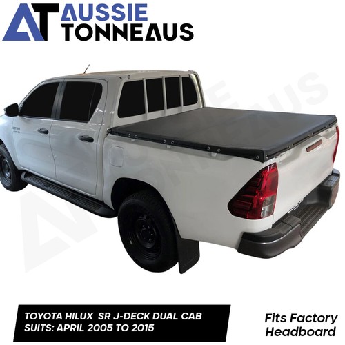 Aussie Tonneaus Rope Tonneau Cover for Toyota Hilux SR JDeck (April