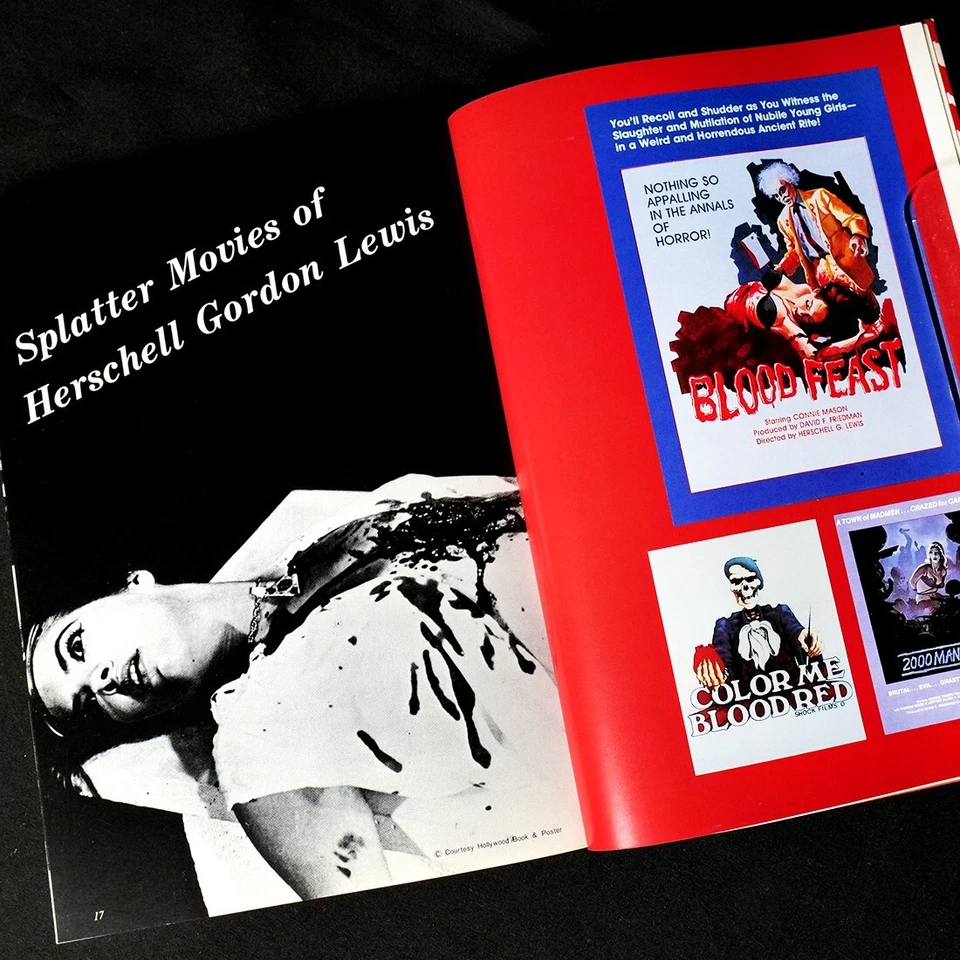 Rare Horror Splatter & Gore Cinema Lewis & Romero Horror Photo Book Japan 1985 - Image 2 of 4