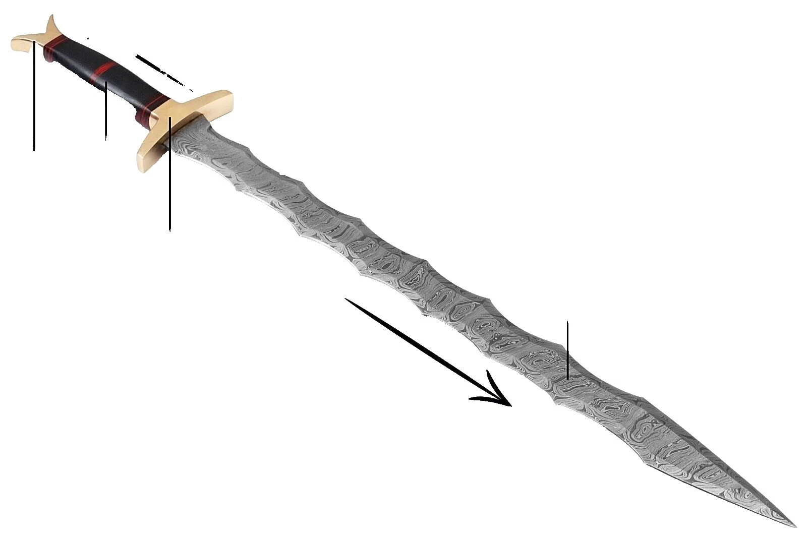 Spear Point Collectible Modern Custom & Handmade Fixed Blade Knives