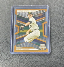 2023 Panini Elite Extra Edition Austin Troesser Orange Status Die-Cut 096/275