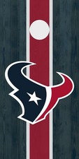Texans cornhole board vinyl wraps