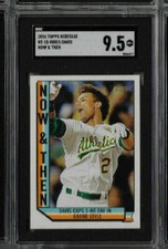 2016 Topps Heritage Khris Davis Now and Then SGC 9.5