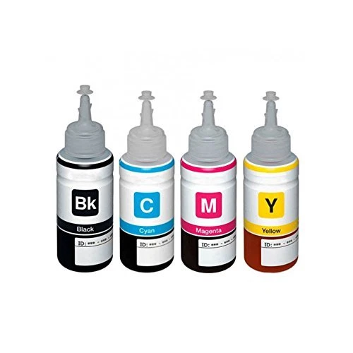 Set of 4 Ink Bottles Fits Epson EcoTank ET 2500 ET 2600 ET 4500 ET