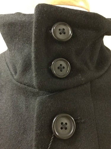 Perry Ellis Portfolio Wool Blend Button Front Winter Coat P423515 - Picture 7 of 13