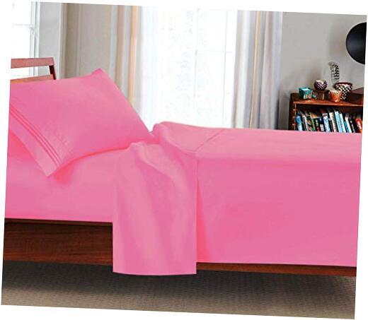 Twin XL 3Pc Sheet Set - Fits College Dorm Room Beds Extra Soft - Deep