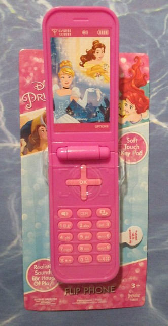 princess flip phone
