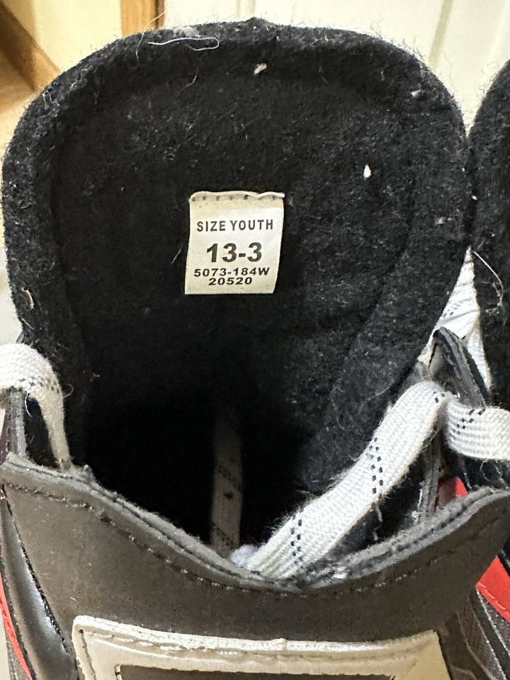 NWOB Youth Wizard Adjustable Hockey Ice Skates SIZE 133 speed eBay