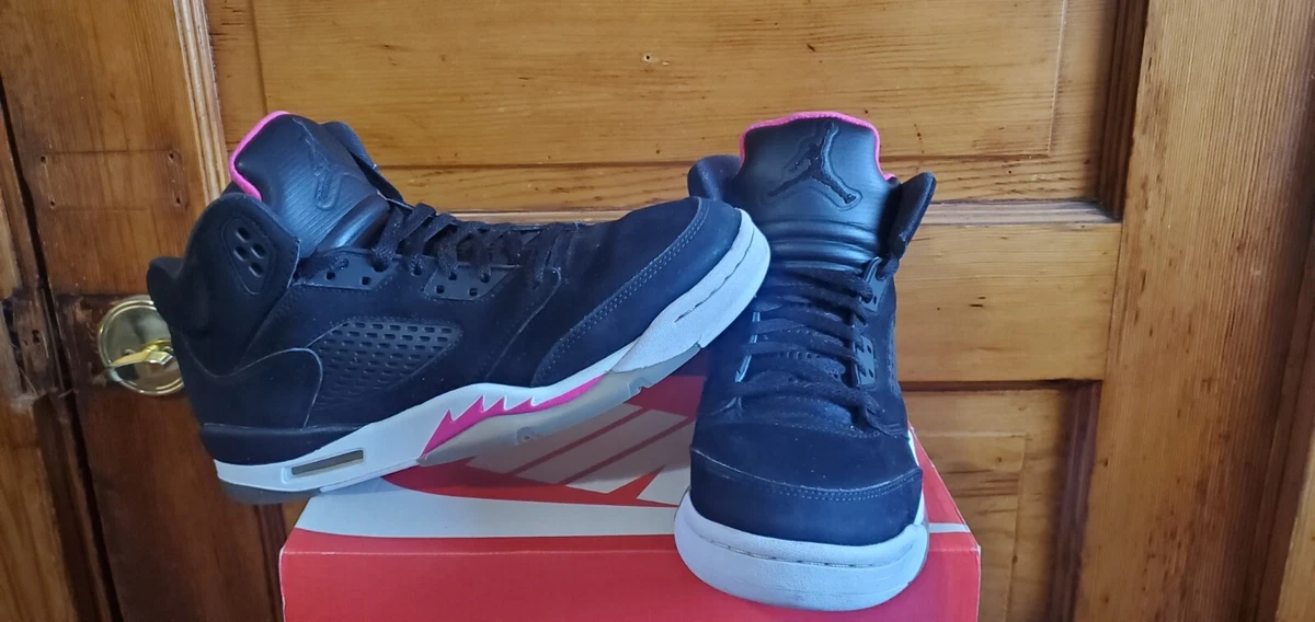 Air Jordan 5 Retro GS Deadly Pink Size 9.5y Use No Box