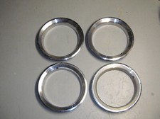 4 14x7 Gm Pontiac Chevy Oldsmobile Rally Wheel Trim Rings Beauty Ring 70s 80s