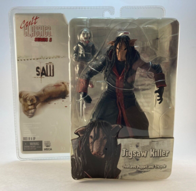 Saw Jigsaw Killer Action Figure Pig Mask Cult Classics Series 5