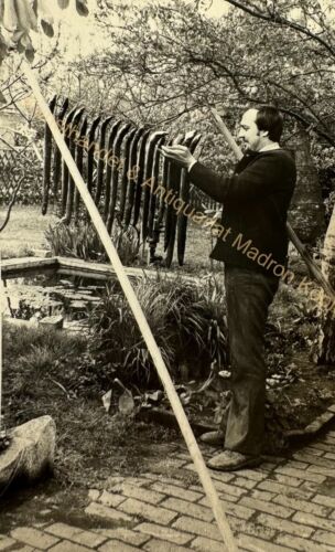 orig. Foto AK Fischer Fischerei Fische Angler Beruf um 1955  - Bild 1 von 3