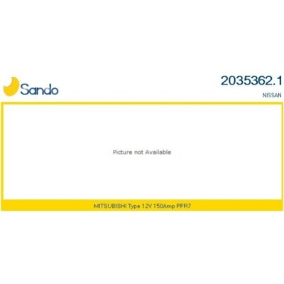 Generator Sando 2035362.1 für Mitsubishi Nissan Subaru Hitachi