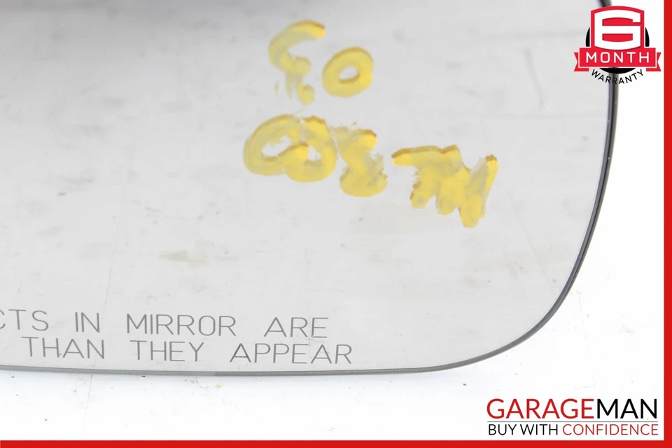 02-05 Mercedes W163 ML350 Front Right Passenger Side Mirror Rear View Glass Only - Image 4 of 4