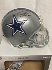 Emmitt Smith HOF Signed Auto Proline FS Helmet Dallas Cowboys SB MVP Prova COA