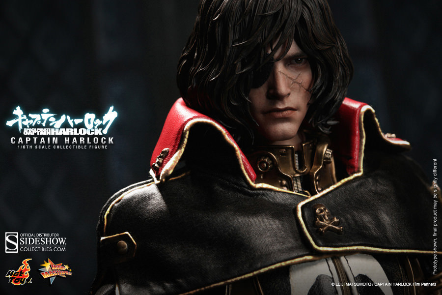 HOT TOYS MMS222 SPACE PIRATE CAPTAIN HARLOCK 1/6 12