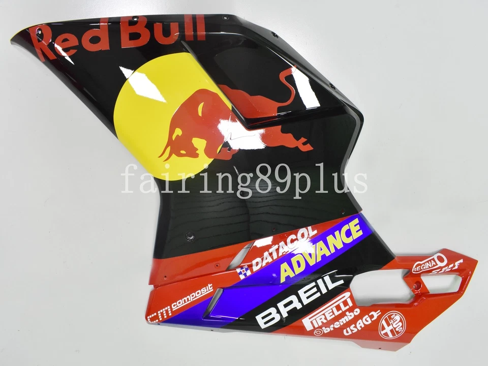 Black Red Yellow ABS Injection Fairing Kit Fit for Ducati 1098 1198 848 2007-11 - Изображение 4 из 4