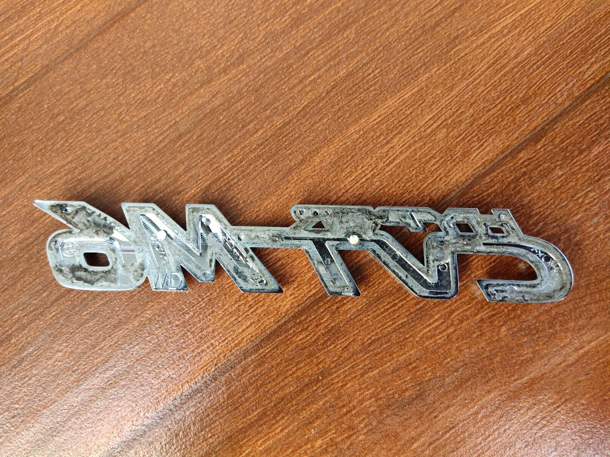 HYPER CVT M6 Rear Trunk Emblem Badge Fit NISSAN PRIMERA P11 P10