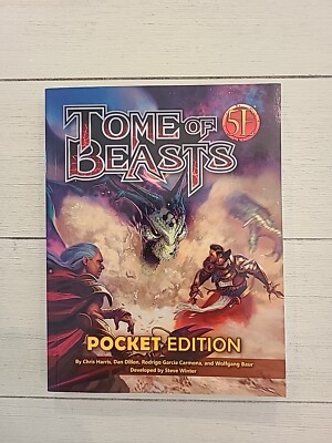 Kobold Press D&D 5e Tome of Beasts VG+/NM
