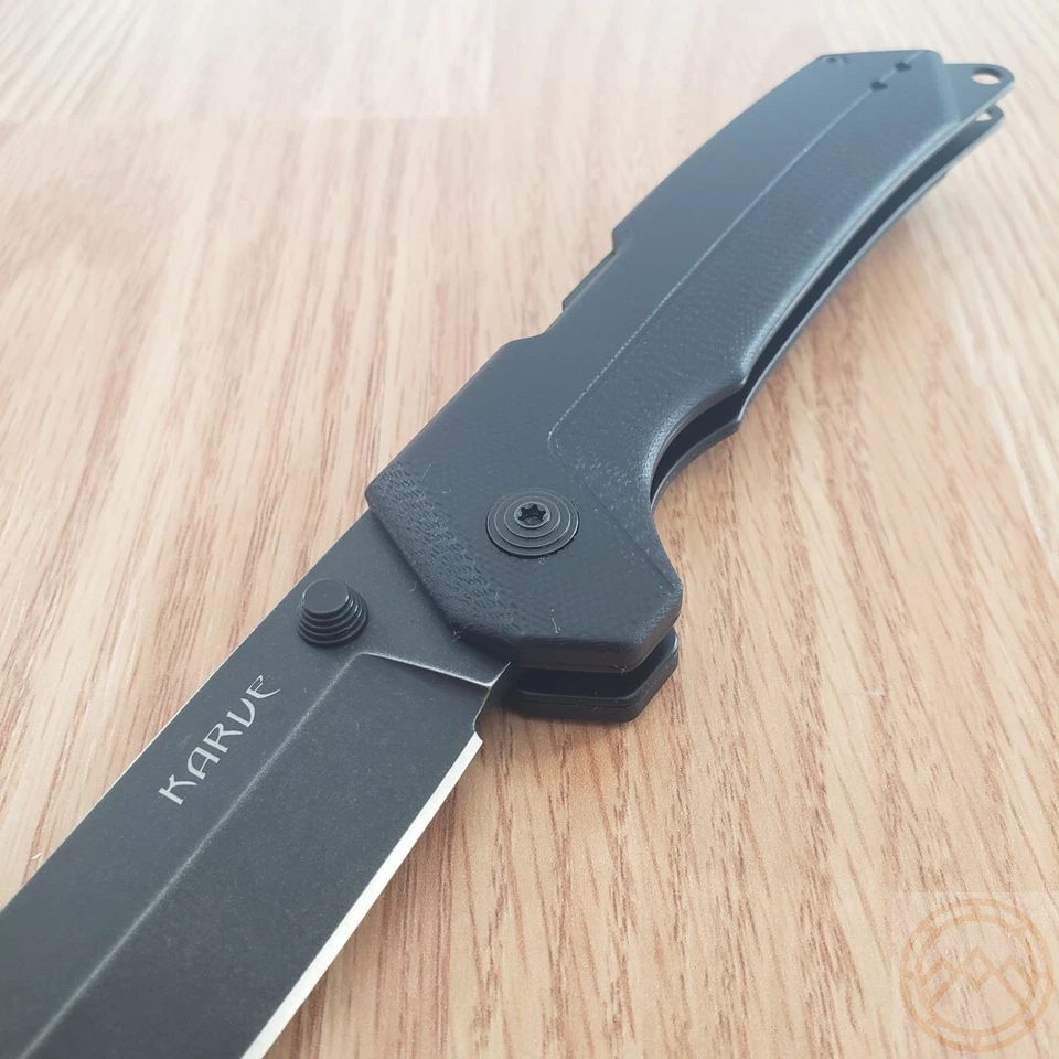 Cold Steel Karve Atlas Folding Knife 3.75" AUS-10A Steel Blade Black G10 Handle - Image 3 of 4