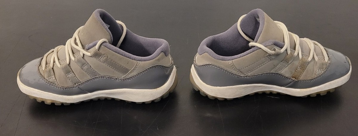 Nike Air Jordan 11 Retro Low BT Cool Gray Sneaker 505836-003 Youth