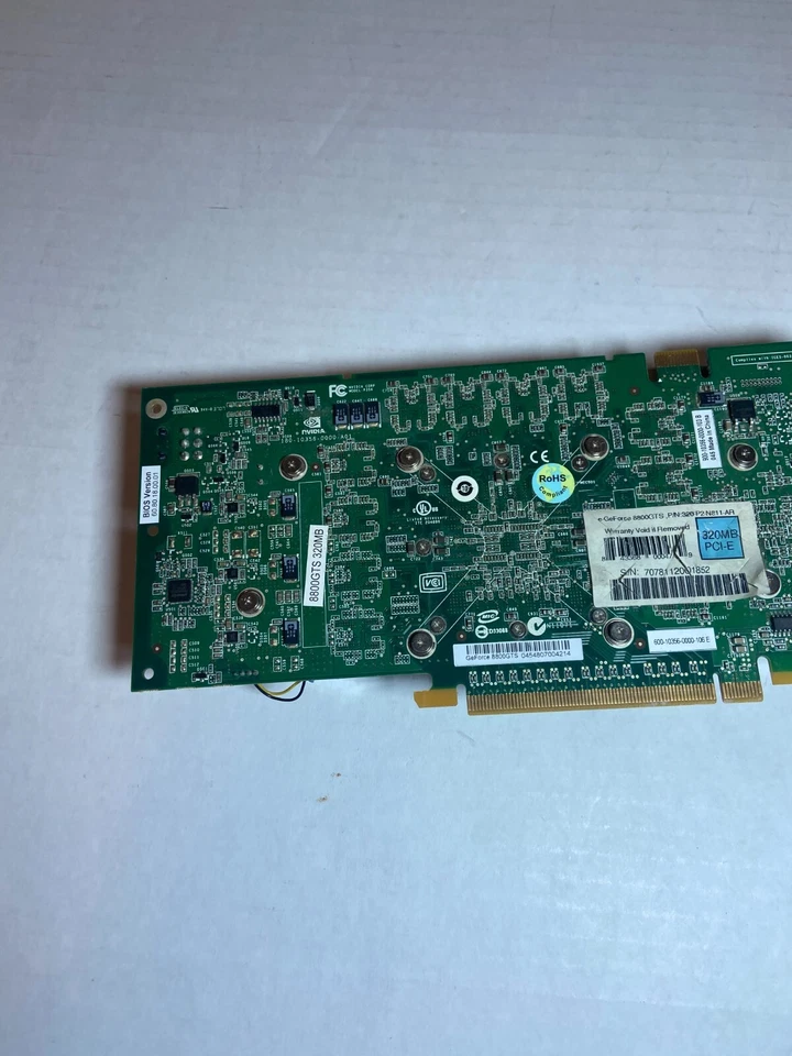 EVGA e-GeForce 8800 GTS P356 640MB GDDR3 PCIe x16 DVI S-Video GPU Card USED - Image 3 of 4