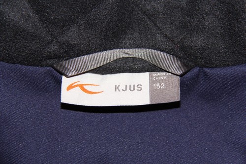KJUS Boys FRX Insulated Ski Jacket - Size 152 (US 12) - Pesto/Atlanta Blue - NEW - Picture 6 of 11