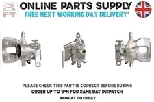 Brake Caliper Rear Left For FORD TRANSIT 2.2 2.3 2.4 3.2 TDCI MK7 2006-2014