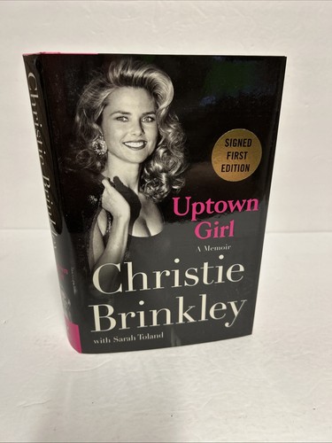 Christie Brinkley HANDSIGNIERT/SIGNED Uptown Girl A Memoir 2025 1st/1st HCDJ Neu