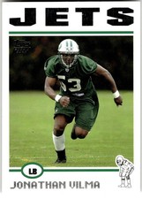 2004 Topps #331 Jonathan Vilma Rookie Card. rookie card picture