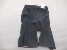 PEARL IZUMI Size M Mens Black Stretch Inner Pad Elastic Waist Cycling Shorts 265