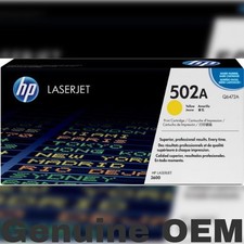 For HP Q6472A 502A Yellow Toner Cartridge