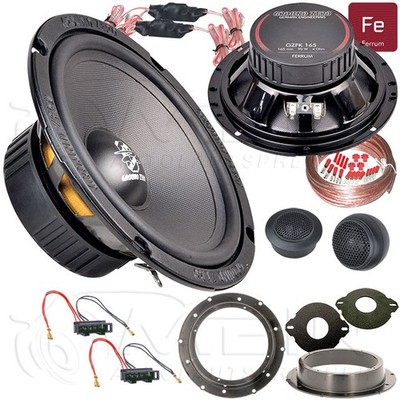 GROUND ZERO LAUTSPRECHER für VW CADDY III - 2K 2003-2015 Front Tür 150W #B0JS