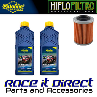 Öl & Filter Kit für Can-Am 975 Traxter DPS (HD9 Motor) 2022 Putoline & Hiflo