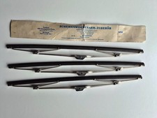 3x Scheibenwischer Wischerschiene Wischerblatt Chrom Wartburg 353 Barkas B1000